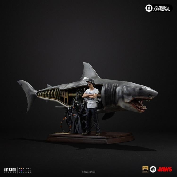Jaws 50th Anniversary Steven Spielberg Deluxe 1/10 Art Scale Statue Gallery Image 5