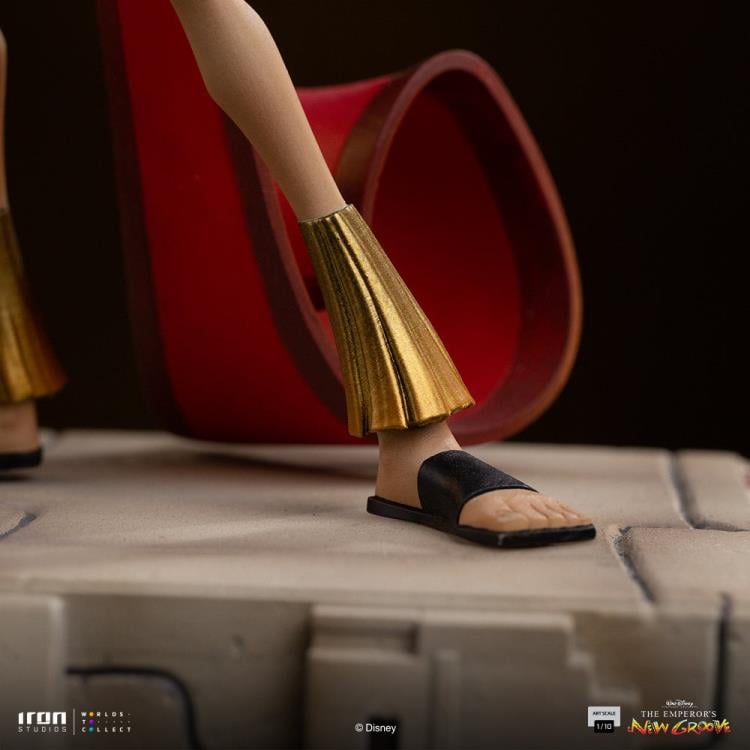 The Emperor's New Groove Kuzco in Human and Llama Form 1/10 Art Scale Statue Gallery Image 11