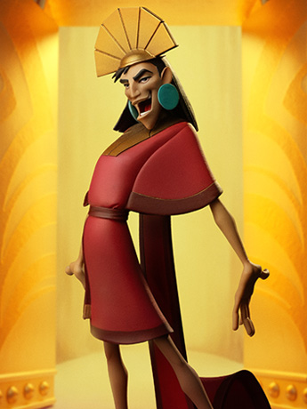 The Emperor's New Groove Kuzco in Human and Llama Form 1/10 Art Scale Statue Gallery Image 2