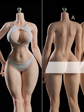 Female Body No.3 Fighter Physique (Ver. A) 1/6 Scale Silicone Body Gallery Image 2