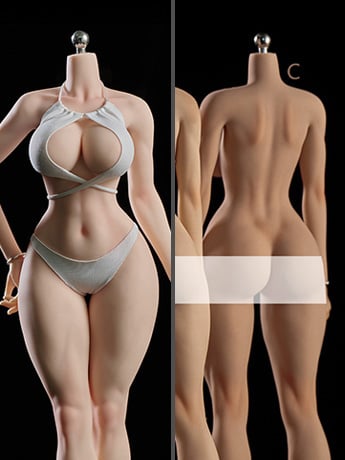 Female Body No.3 Fighter Physique (Ver. C) 1/6 Scale Silicone Body Gallery Image 2