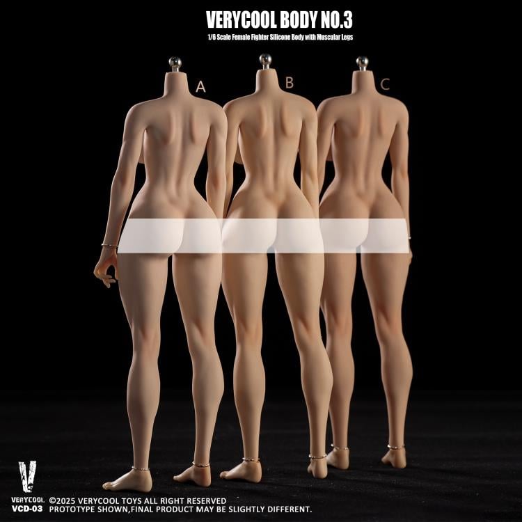 Female Body No.3 Fighter Physique (Ver. C) 1/6 Scale Silicone Body Gallery Image 6