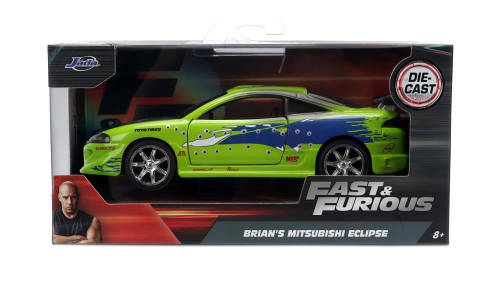 Fast & Furious Brian's Mitsubishi Eclipse 1/32 Scale Model