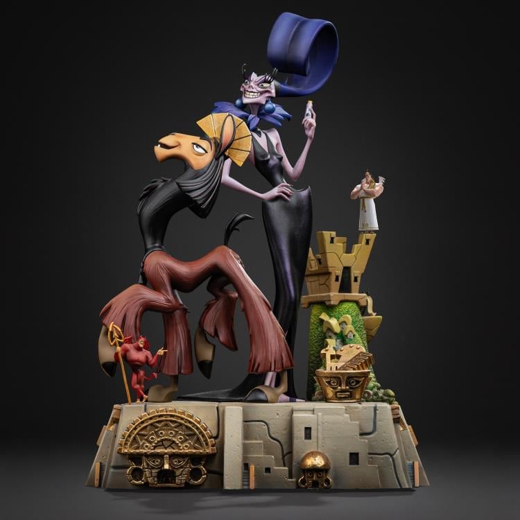 The Emperor's New Groove Kuzco & Yzma Deluxe 1/10 Art Scale Statue Gallery Image 8