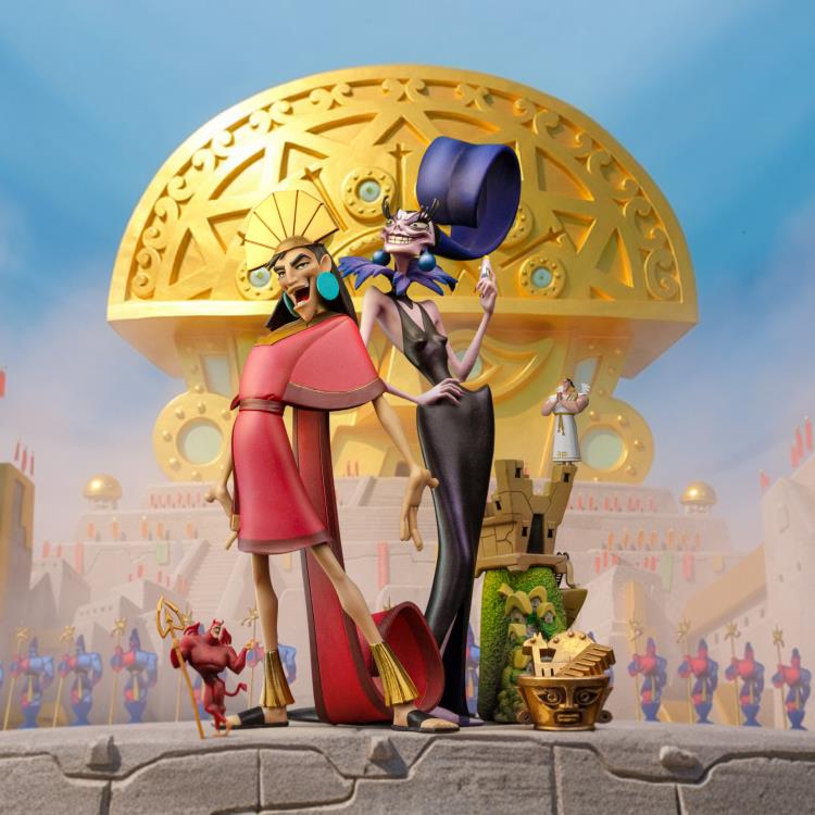 The Emperor's New Groove Kuzco & Yzma Deluxe 1/10 Art Scale Statue Gallery Image 3