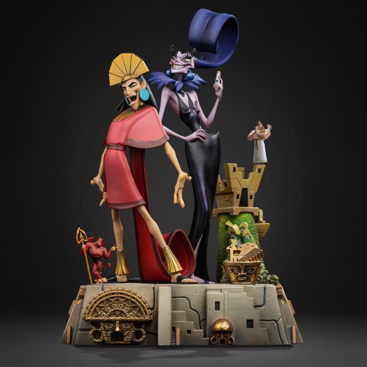 The Emperor's New Groove Kuzco & Yzma Deluxe 1/10 Art Scale Statue Gallery Image 5
