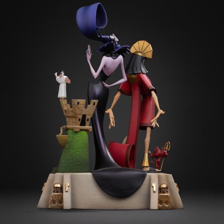 The Emperor's New Groove Kuzco & Yzma Deluxe 1/10 Art Scale Statue Gallery Image 6