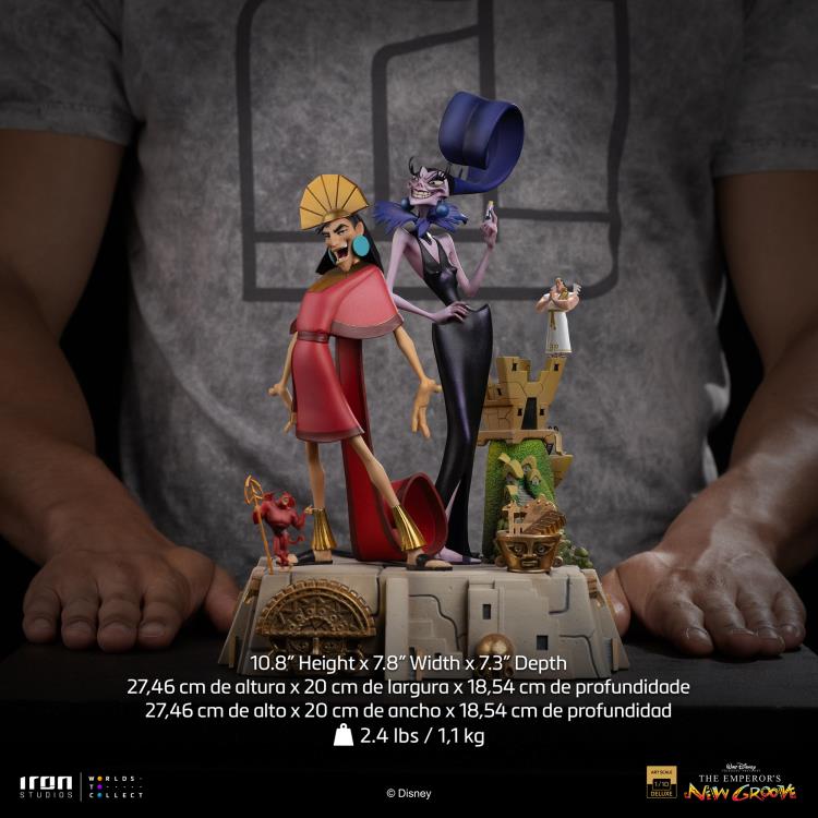 The Emperor's New Groove Kuzco & Yzma Deluxe 1/10 Art Scale Statue Gallery Image 18