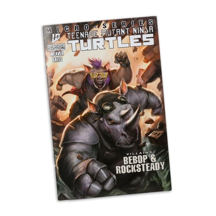 Teenage Mutant Ninja Turtles Page Punchers Bebop 5" Action Figure with Comic Gallery Image 10