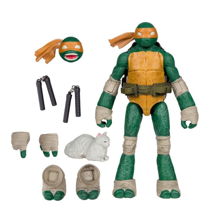 Teenage Mutant Ninja Turtles Page Punchers Michelangelo 5" Action Figure with Comic Gallery Image 9