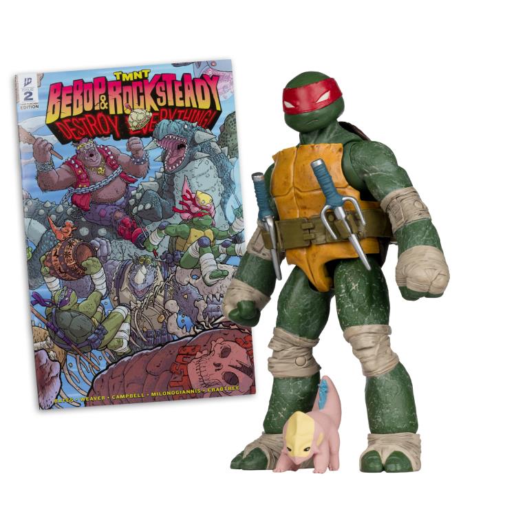 Teenage Mutant Ninja Turtles Page Punchers Raphael 5" Action Figure with Comic Gallery Image 3