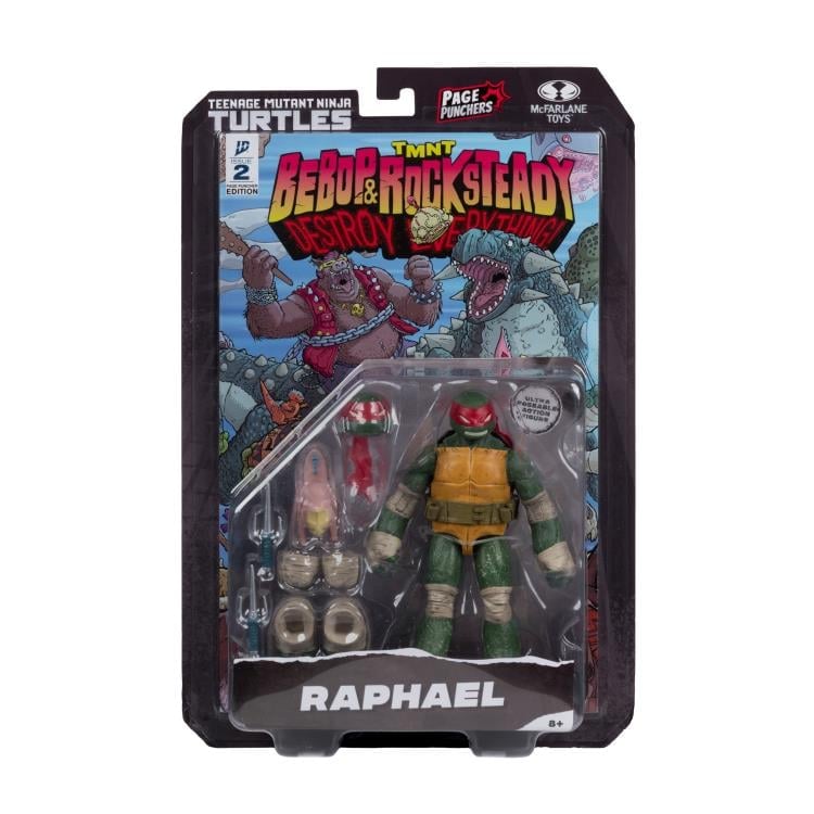 Teenage Mutant Ninja Turtles Page Punchers Raphael 5" Action Figure with Comic Gallery Image 10