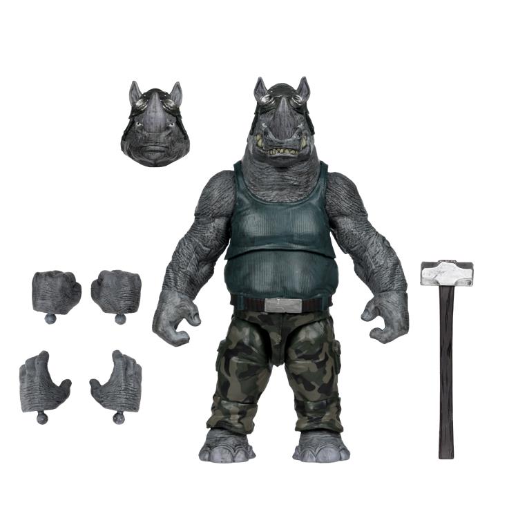Teenage Mutant Ninja Turtles Page Punchers Rocksteady 5" Action Figure with Comic Gallery Image 8