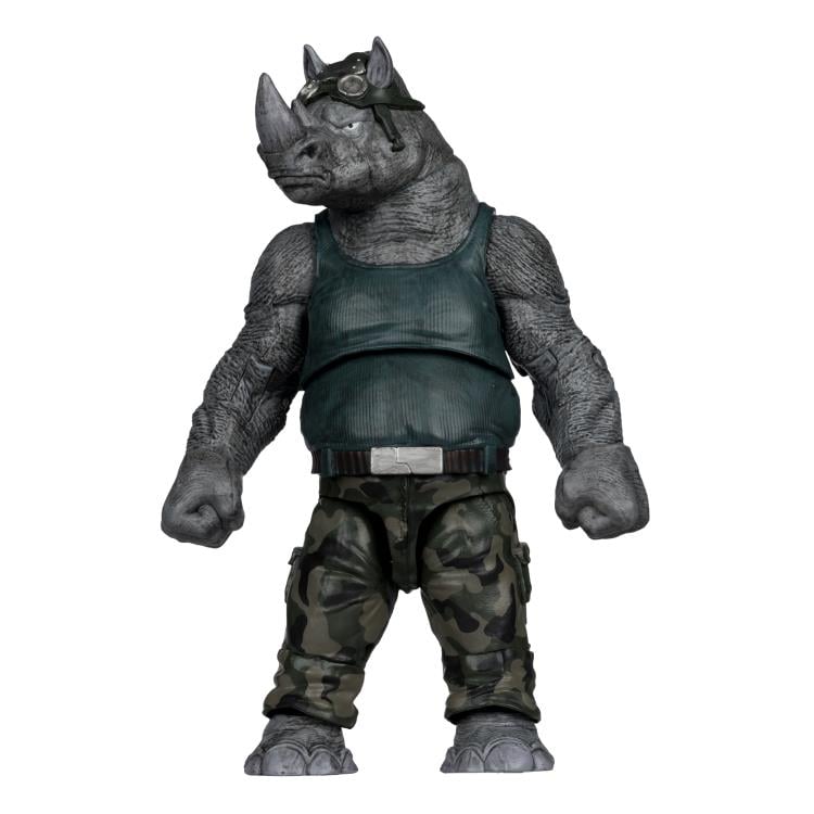 Teenage Mutant Ninja Turtles Page Punchers Rocksteady 5" Action Figure with Comic Gallery Image 4