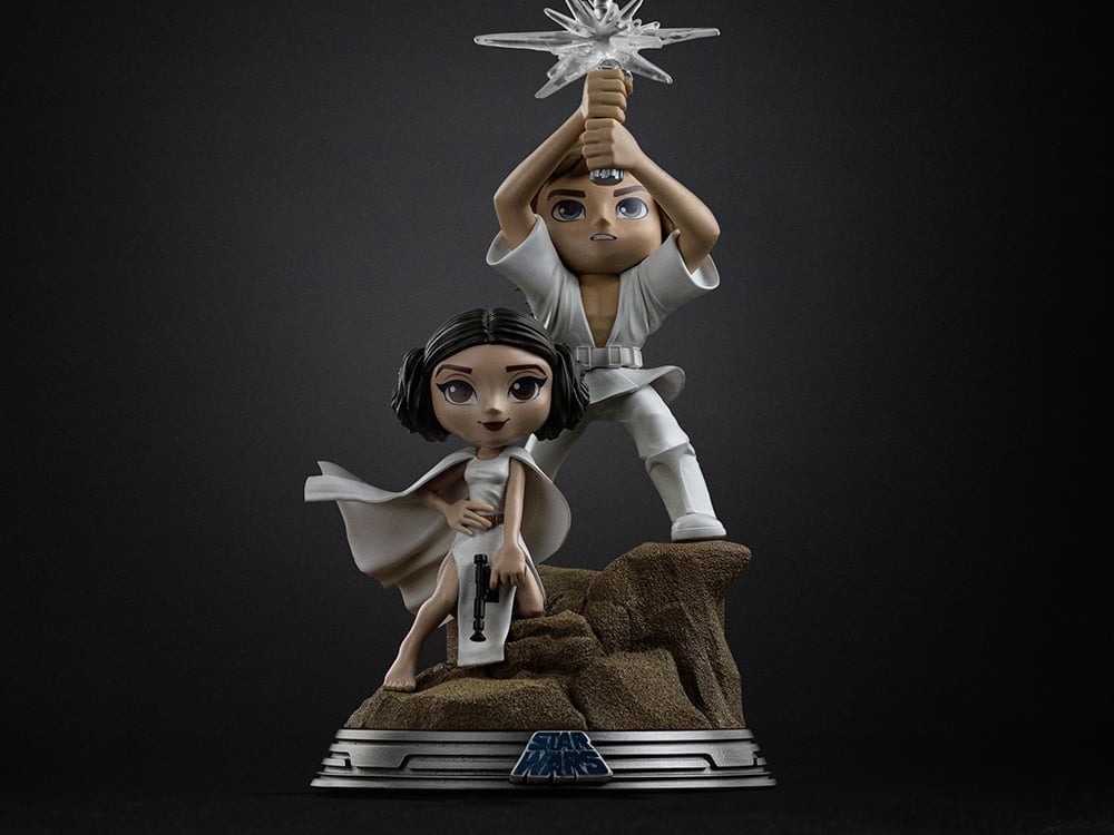 Star Wars: A New Hope MiniCo Luke and Leia Figure Gallery Image 1
