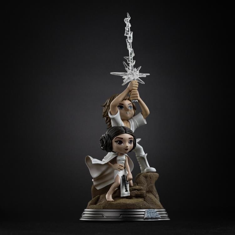 Star Wars: A New Hope MiniCo Luke and Leia Figure Gallery Image 6