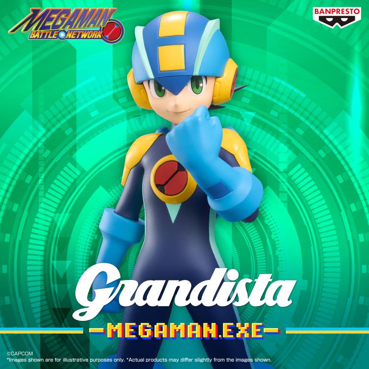 Mega Man Battle Network Grandista MegaMan.EXE Figure Gallery Image 3