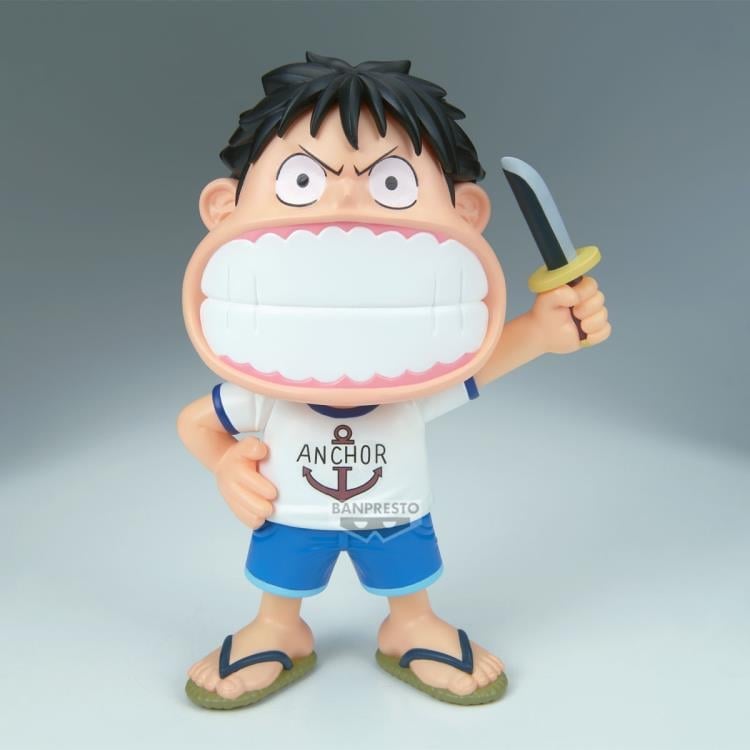 One Piece Big Sofvimates Money D. Luffy Figure Gallery Image 3