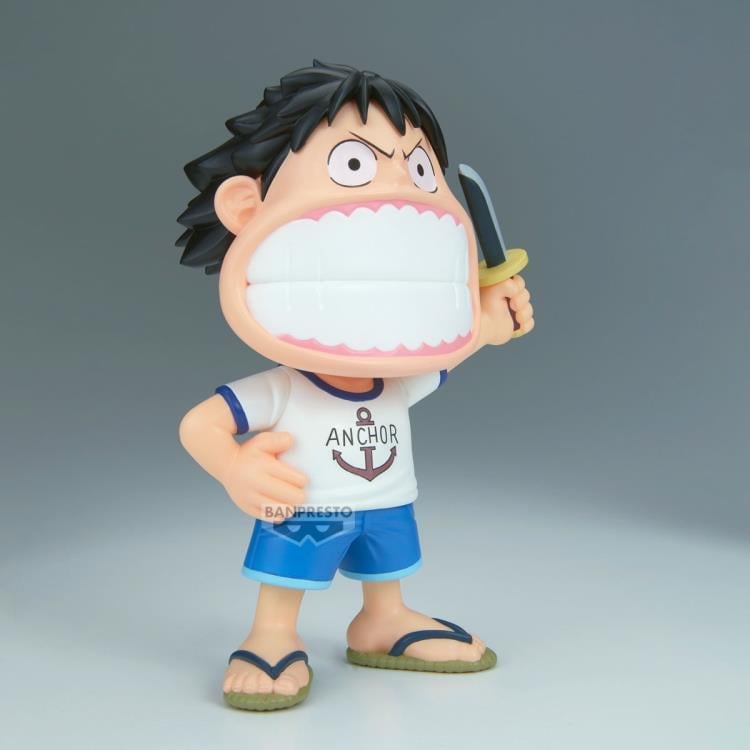 One Piece Big Sofvimates Money D. Luffy Figure Gallery Image 4