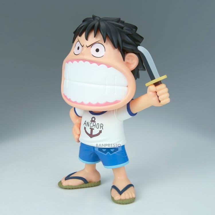 One Piece Big Sofvimates Money D. Luffy Figure Gallery Image 5