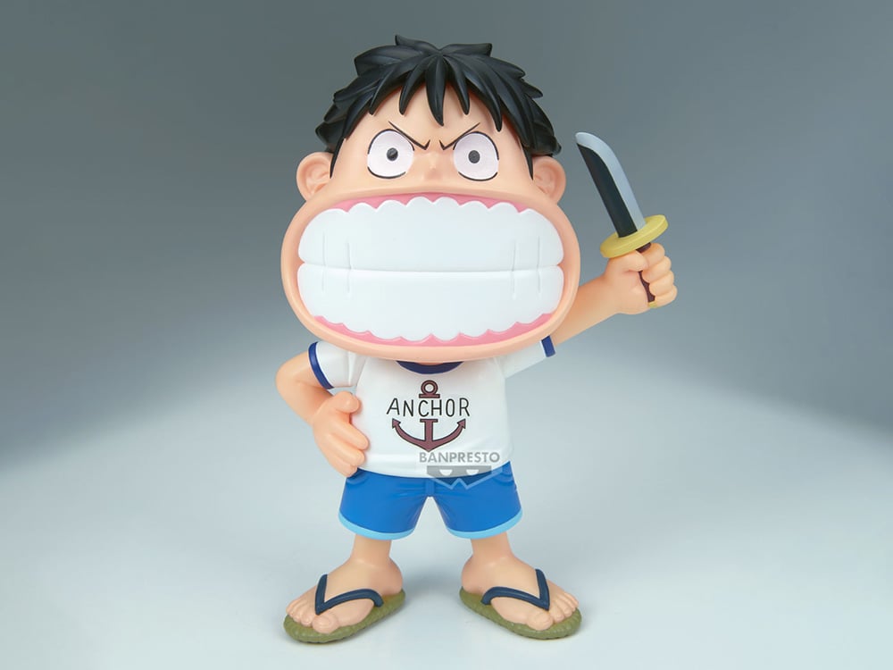 One Piece Big Sofvimates Money D. Luffy Figure Gallery Image 1
