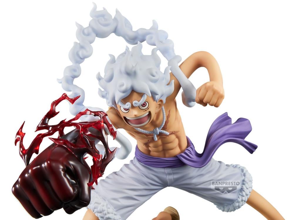 One Piece Grandista Monkey D. Luffy Gear 5 II (Special Edition) Figure Gallery Image 6