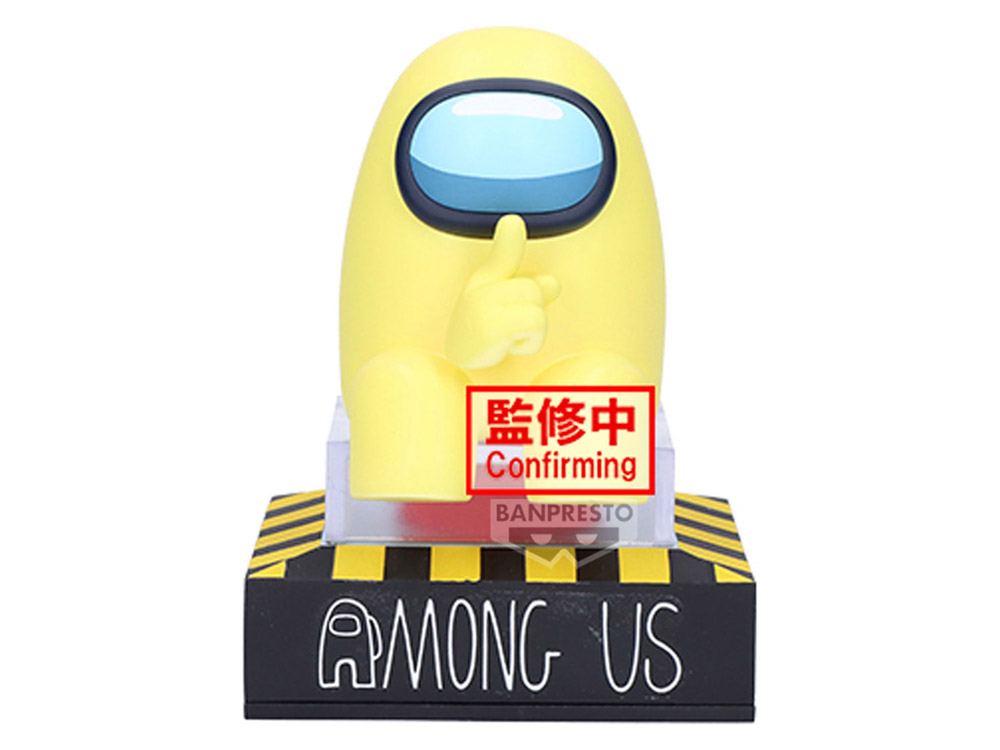 Among Us Vol. 1 Yellow Monitor Top Figure Gallery Image 1