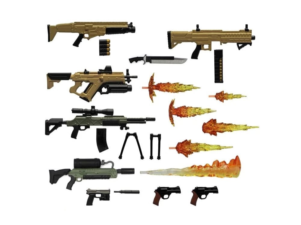 Action Force Weapons Pack (India) 1/12 Scale Accessory Set (Reissue) Gallery Image 1