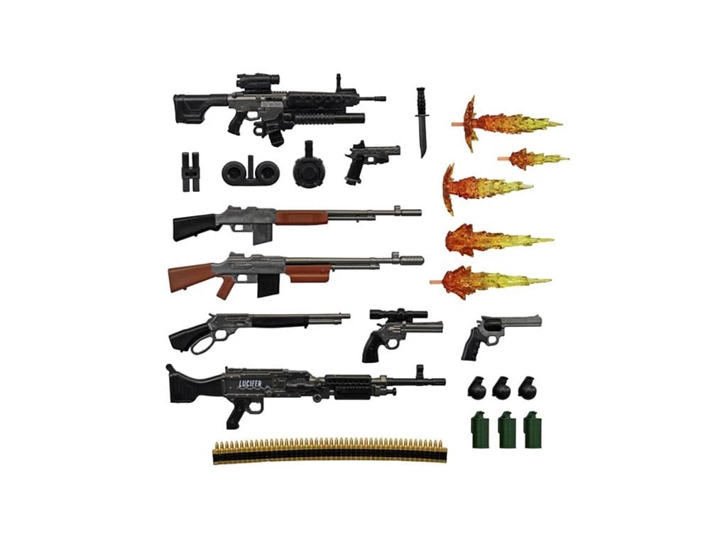 Action Force Weapons Pack (Juliet) 1/12 Scale Accessory Set (Reissue)