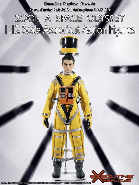 2001: A Space Odyssey Discovery Yellow Astronaut Frank Poole 1/12 Scale Action Figure Gallery Image 6