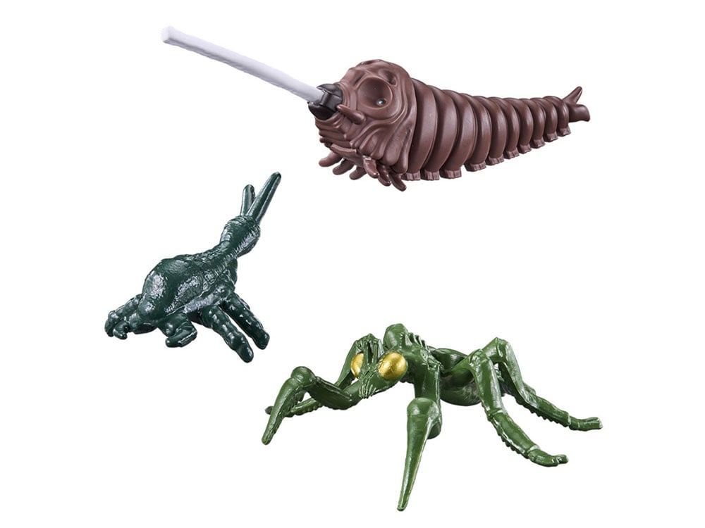 Godzilla Godzi Burst Mothra Larvae (1992), Kamacuras & Shockiras