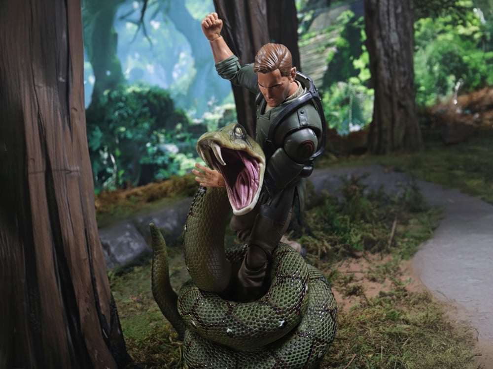 Agents of Omega: Secret of the Serpent Temple 1/12 Scale BBTS Exclusive Action Figure Gallery Image 1