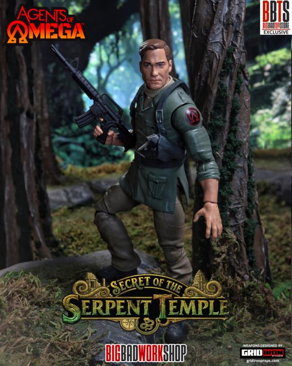 Agents of Omega: Secret of the Serpent Temple 1/12 Scale BBTS Exclusive Action Figure Gallery Image 3