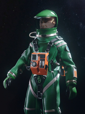2001: A Space Odyssey Discovery Green Astronaut 1/12 Scale Action Figure Gallery Image 2
