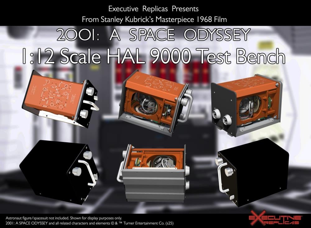 2001: A Space Odyssey HAL 9000 Test Bench 1/12 Scale Diorama Gallery Image 9