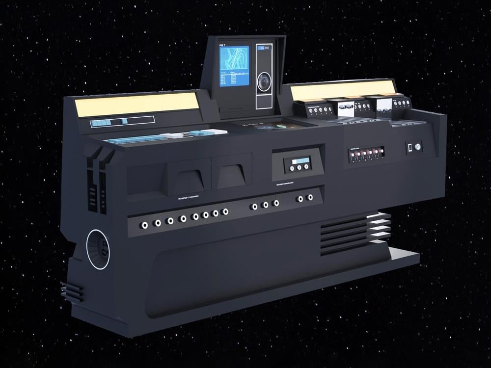 2001: A Space Odyssey HAL 9000 Test Bench 1/12 Scale Diorama Gallery Image 1