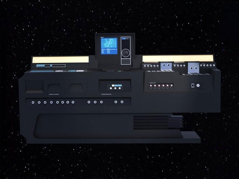 2001: A Space Odyssey HAL 9000 Test Bench 1/6 Scale Replica