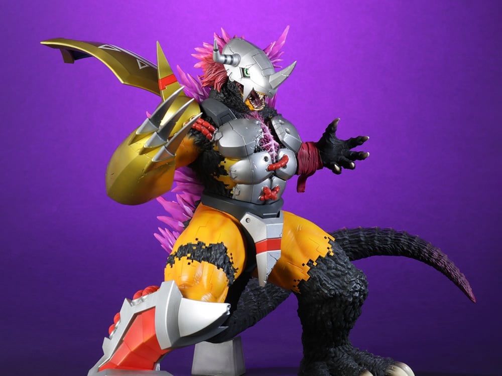 Godzilla vs. Digimon Toho Great Monster Series WarGreymon "G" Erosion Mode Figure Gallery Image 1