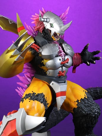 Godzilla vs. Digimon Toho Great Monster Series WarGreymon "G" Erosion Mode Figure Gallery Image 2