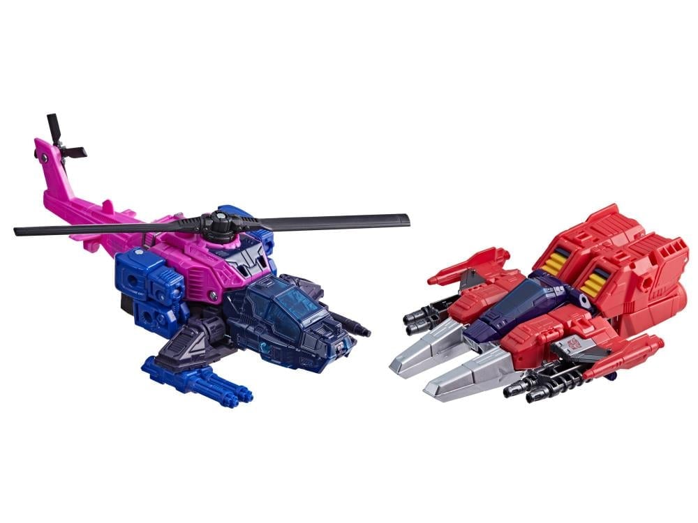 Transformers: Age of the Primes Wreck 'n Doom Collection Topspin vs Spinister Action Figure Two-Pack Gallery Image 4