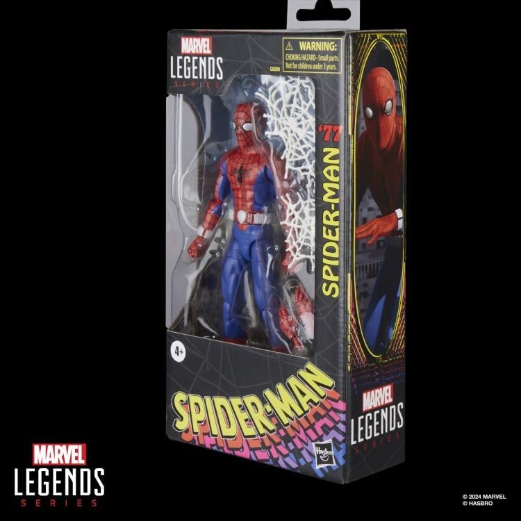 Spider-Man '77 Marvel Legends Spider-Man Action Figure Gallery Image 11