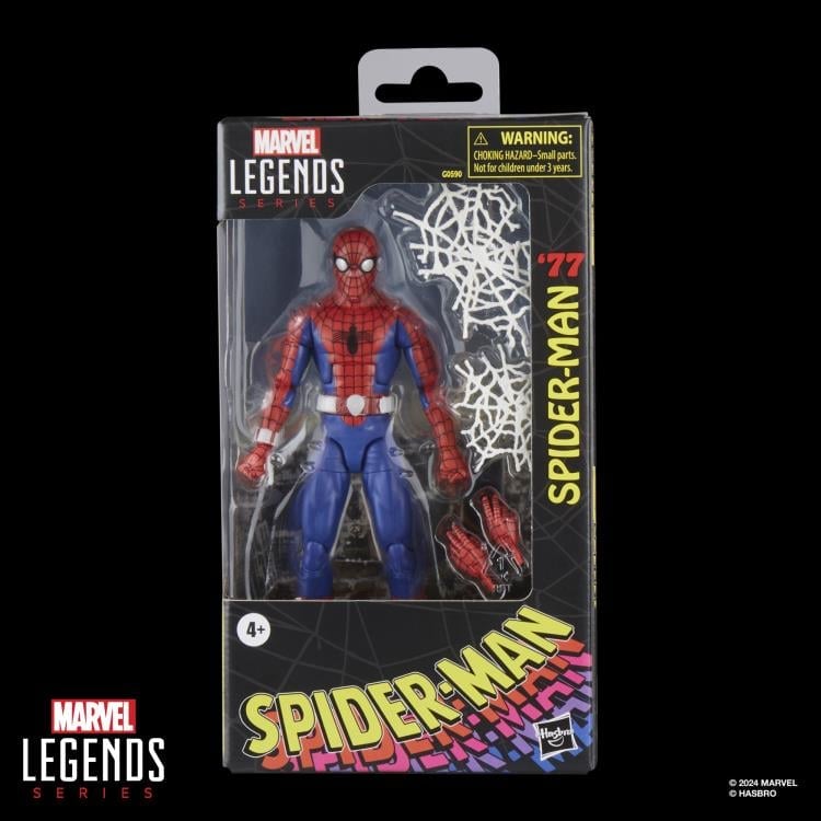 Spider-Man '77 Marvel Legends Spider-Man Action Figure Gallery Image 10