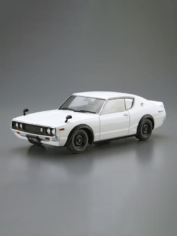 Nissan #15 KPGC110 Skyline '73 1/24 Scale Model Kit Gallery Image 2