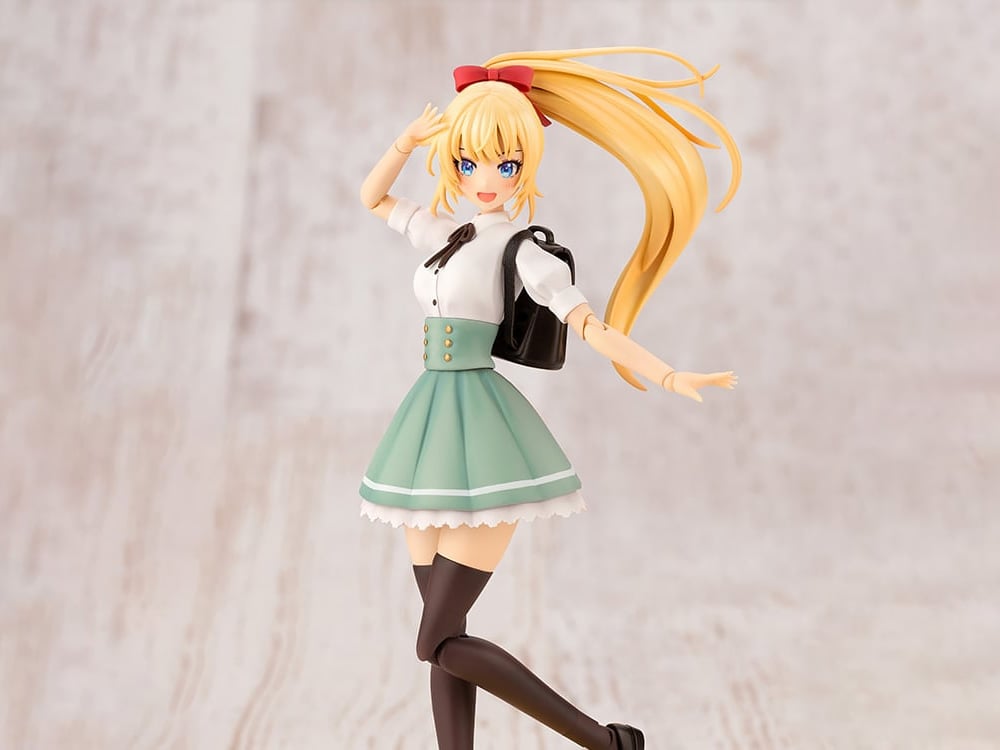 Sousai Shoujo Teien St. Iris Gakuen Girls' Saeki Ritsuka (High School Summer Clothes Ver.) 1/10 Scale Model Kit (Reissue) Gallery Image 1