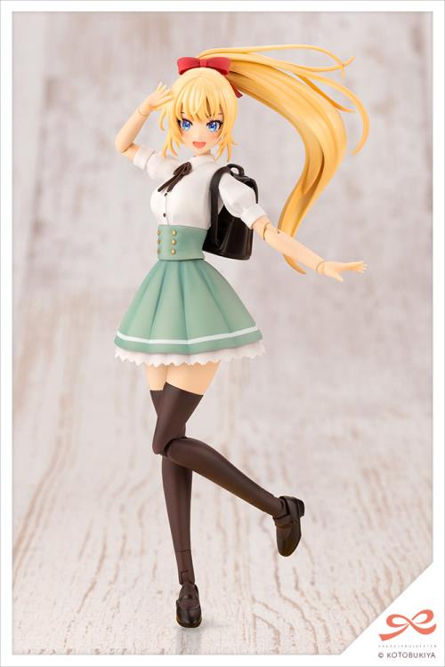 Sousai Shoujo Teien St. Iris Gakuen Girls' Saeki Ritsuka (High School Summer Clothes Ver.) 1/10 Scale Model Kit (Reissue) Gallery Image 3