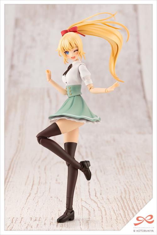 Sousai Shoujo Teien St. Iris Gakuen Girls' Saeki Ritsuka (High School Summer Clothes Ver.) 1/10 Scale Model Kit (Reissue) Gallery Image 4
