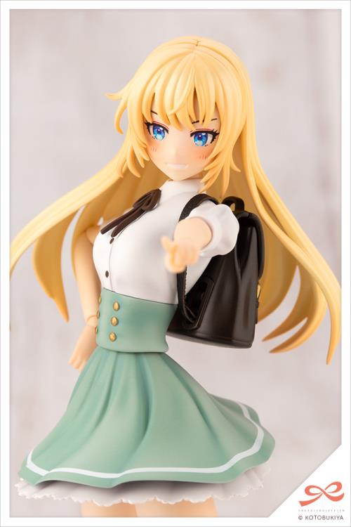 Sousai Shoujo Teien St. Iris Gakuen Girls' Saeki Ritsuka (High School Summer Clothes Ver.) 1/10 Scale Model Kit (Reissue) Gallery Image 9