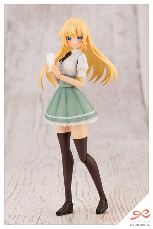 Sousai Shoujo Teien St. Iris Gakuen Girls' Saeki Ritsuka (High School Summer Clothes Ver.) 1/10 Scale Model Kit (Reissue) Gallery Image 7