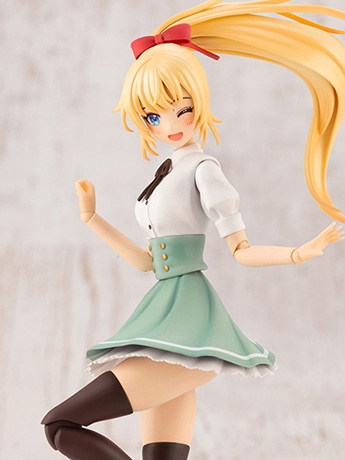 Sousai Shoujo Teien St. Iris Gakuen Girls' Saeki Ritsuka (High School Summer Clothes Ver.) 1/10 Scale Model Kit (Reissue) Gallery Image 2