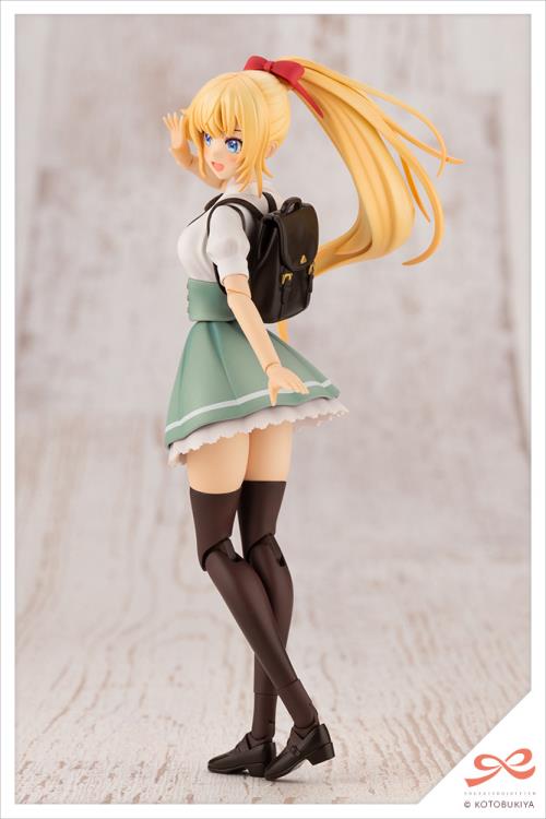 Sousai Shoujo Teien St. Iris Gakuen Girls' Saeki Ritsuka (High School Summer Clothes Ver.) 1/10 Scale Model Kit (Reissue) Gallery Image 5